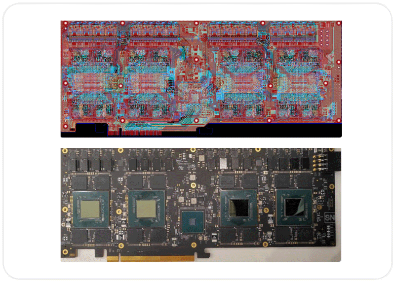 HPC 芯片 产品板示例